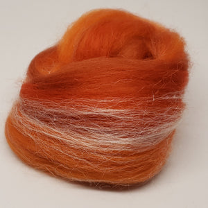 Orange Merino Silk Blend