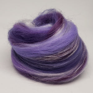 Purple Merino Silk Blend